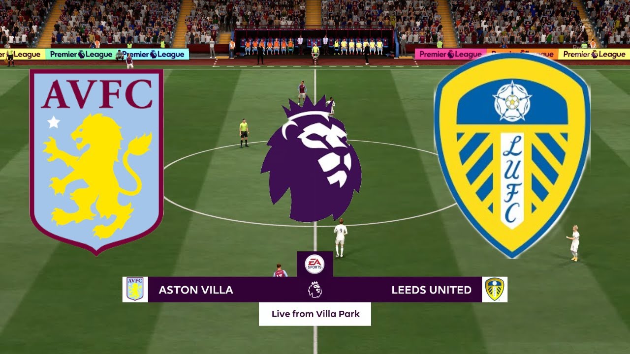 FIFA 21 Aston Villa vs Leeds United Premier League 2020/21 Match