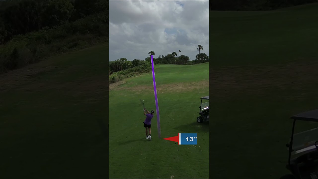 The One That Got Away 🫠 | Drone View Golf Missed Birdie