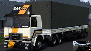 MAN 19.361 | TRANSPORT SAWDUST | BIJELO POLJE - SARAJEVO | EURO TRUCK SIMULATOR 2 GAMEPLAY  -PART 78