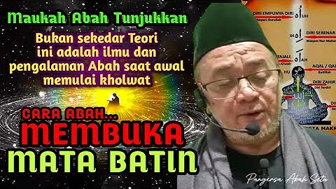 AJIAN MEMBUKA MATA BATIN‼️AMALKAN DAN RASAKAN DI HARI KE-7 ATAU HARI KE-40 ||Abah Setu