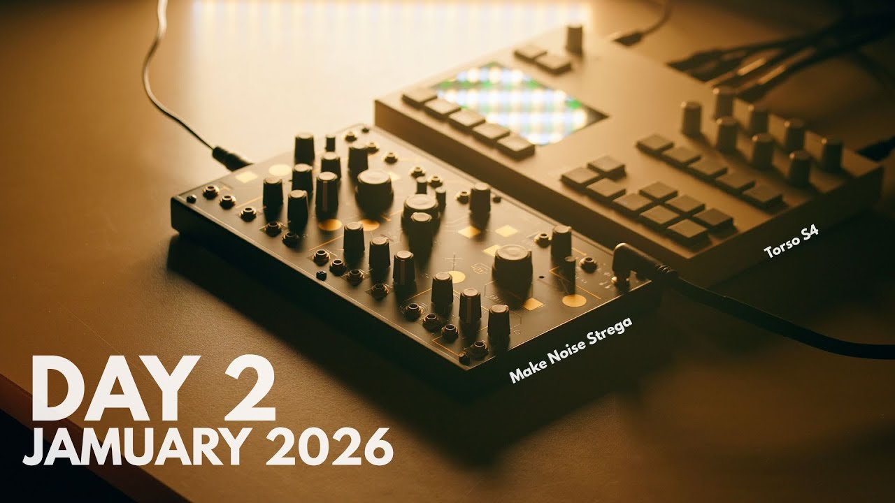 Make Noise Strega + Torso S4 // DAY 2 #jamuary2026 - YouTube