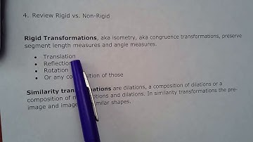 Rigid vs Non-Rigid Transformations