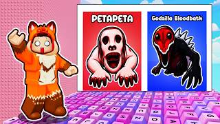 เลือกกลายเป็นปีศาจ Monster ในแมพกระโดด 😱💀 Roblox Would Yo...