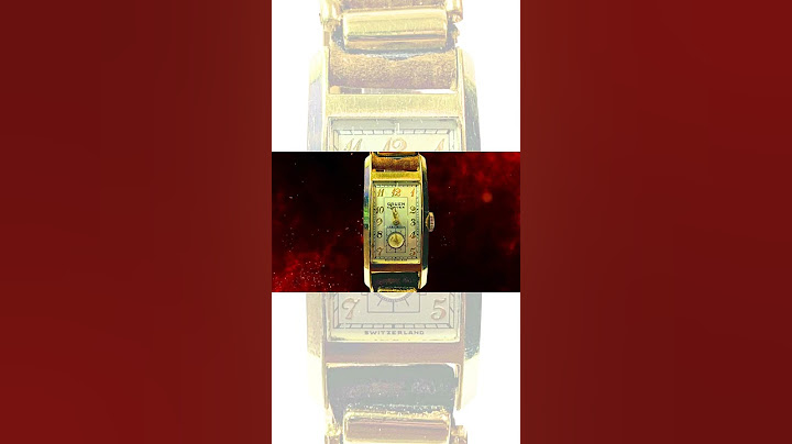 Gruen Curvex Precision Watch