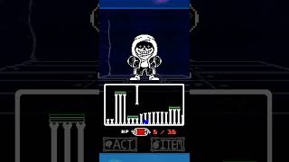 Dusttale: tmc waterfall encounter  attack 3 #undertale #undertalefangame #fangame #sans #dusttale