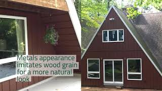 Metal Siding vs  Vinyl Siding