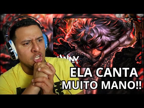 (ELA CANTA MUITO) REACT Anny - Anjo Caído ft. Lucas A.R.T