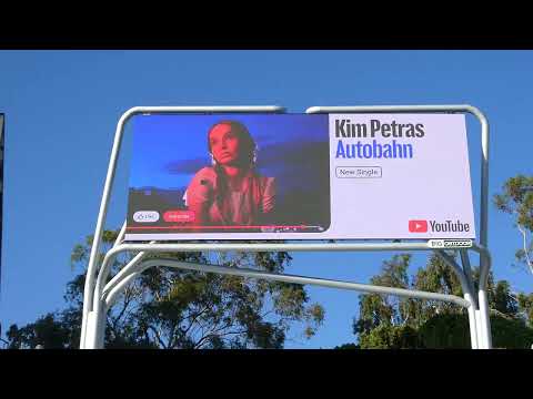 Kim Petras Autobahn New Single YouTube Billboard Sunset Blvd Los Angeles CA September 18, 2026