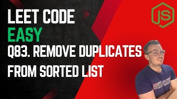 LeetCode 83. Remove Duplicates from Sorted List in JavaScript