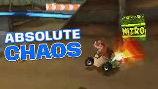 This Crash Team Racing 101% Speedrun was HILARIOUS