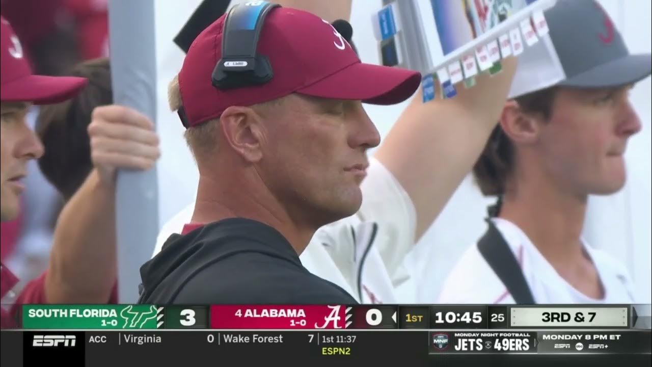 USF vs 4 Alabama Full Game HD NCAAF 9/7/2024 YouTube