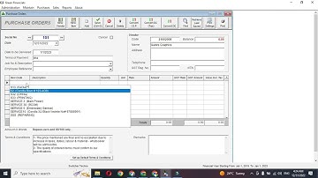 How to Create Purchase Order ?