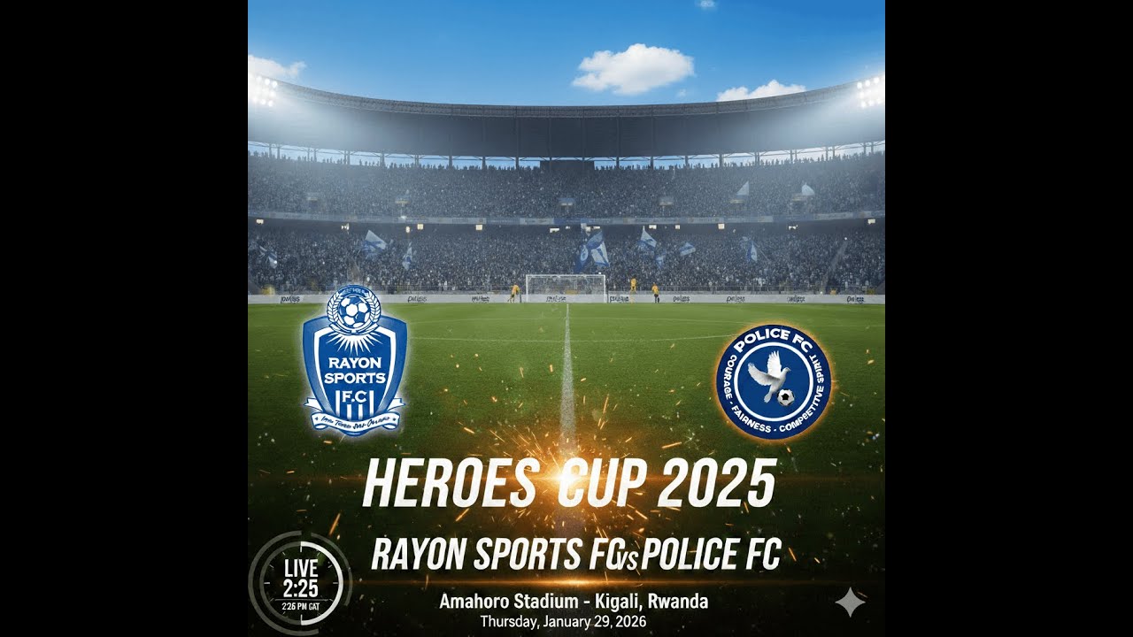🔴LIVE: REYON SPORTS FC  VS POLICE FCll  HEROES CUP 2026