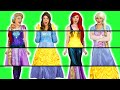 PRINCESS CLOTHES SWAP WITH ARIEL, ELSA, BELLE AND RAPUNZEL CLOTHING SWITCH UP. Totally TV.