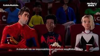 Trailer de Segurança: Homem-Aranha no Aranhaverso | Cinemark screenshot 2