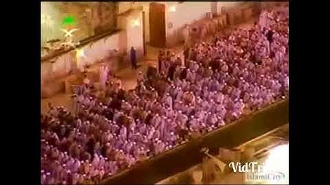 تلاوة من سورتي الأحزاب وسبأ رمضان 1423 الشيخ سعود الشريم