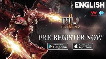 MU ORIGIN 2 English Version Android / iOS Pre-Register NOW