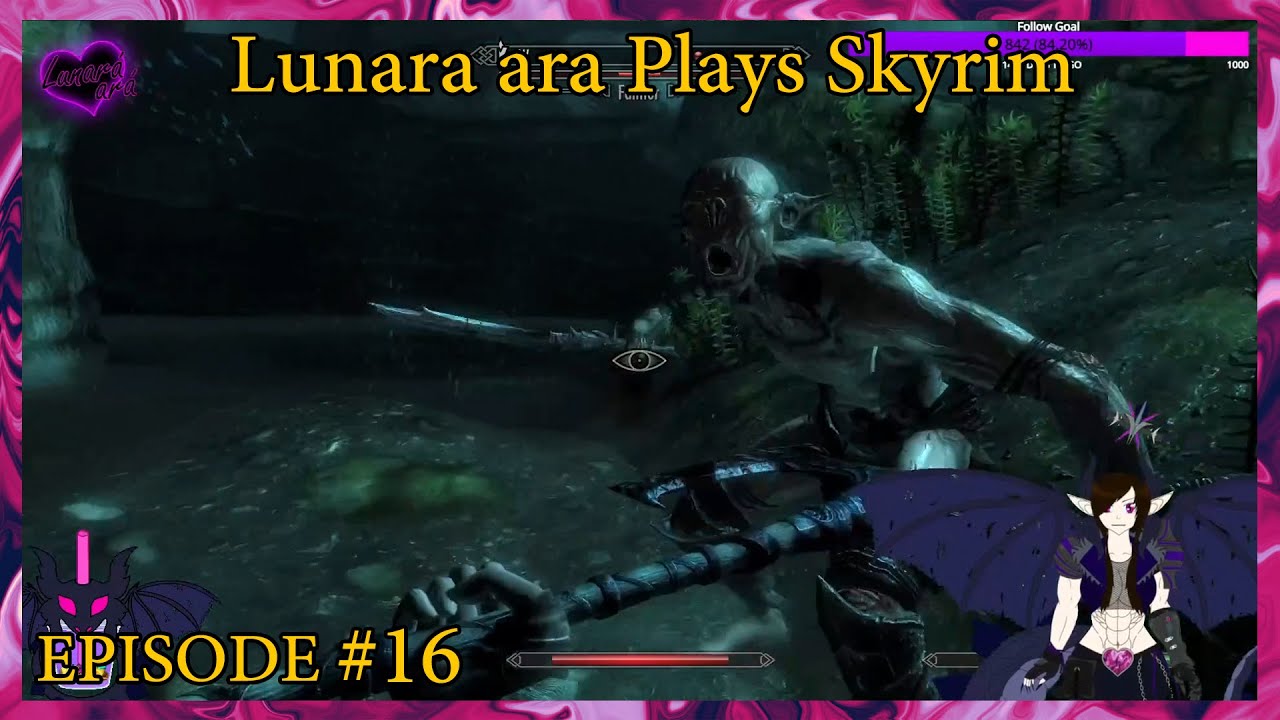 Lunara ara Plays Skyrim Part 16 ( DarkWater Pass ) YouTube