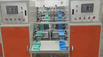 Star Seal Rolling Garbage Bag Making Machine