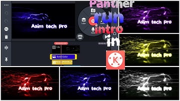 free logo intro kinemaster tutorial | panther run tutorial | free intro tutorial