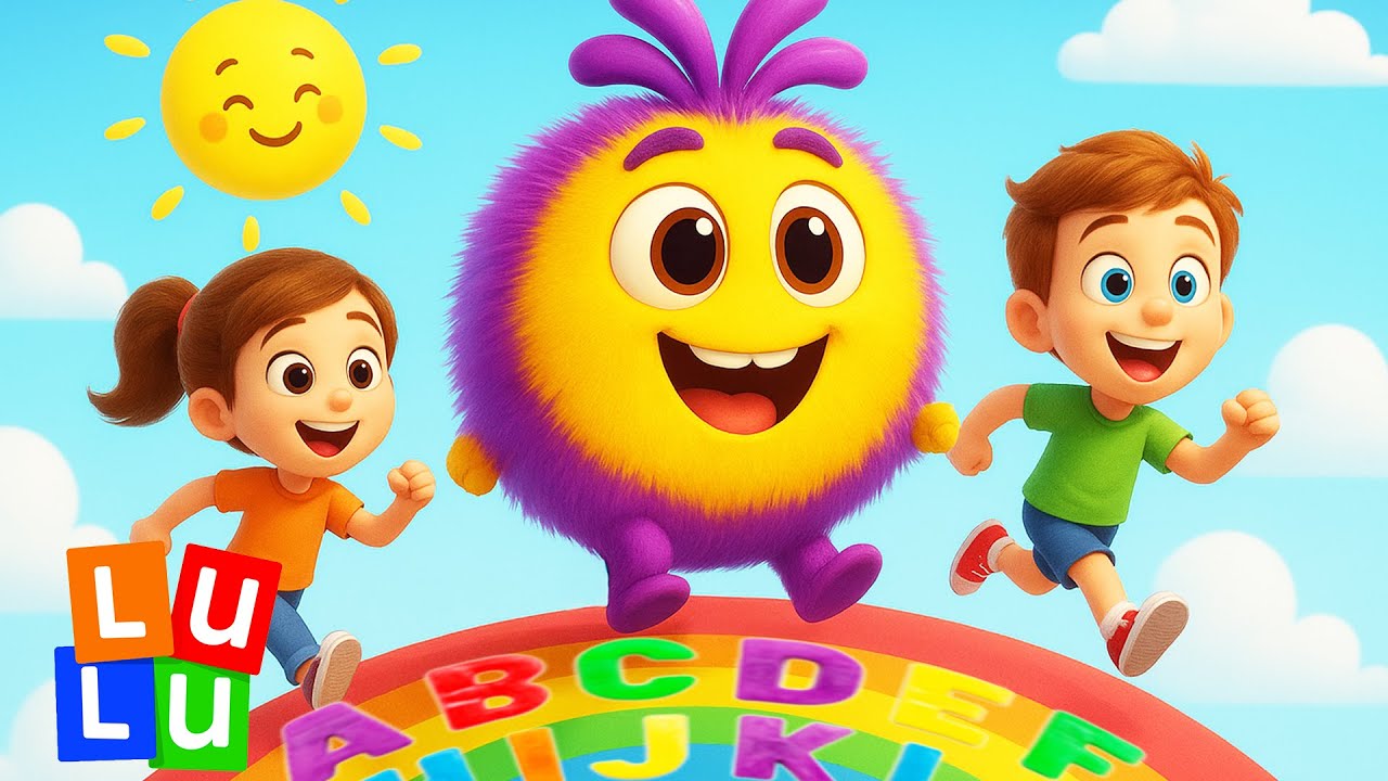 Lietuviška LuLu Abėcėlė Vaikams  🔡  🌈 Mokomės Raidžių su LuLu Vaikais 🎶
