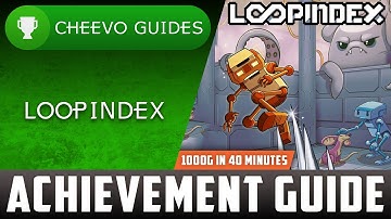 LoopIndex - Achievement / Trophy Guide (Xbox) **1000G IN 40 MINUTES**