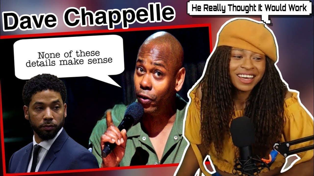 Why you lying ??? Dave Chappelle on the Jussie Smollett Incident [Comedy] | Reaction