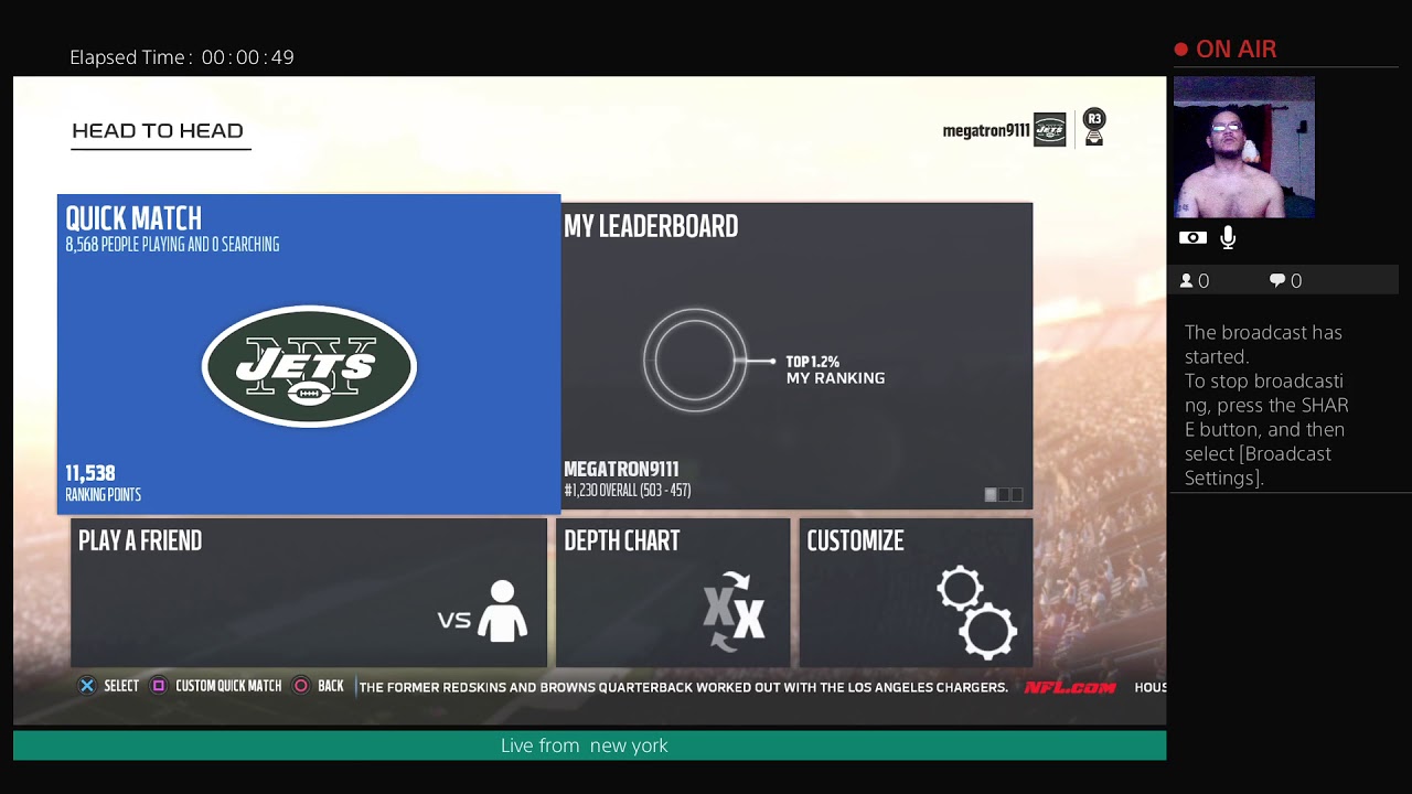 megatron9111's Live PS4 Broadcast