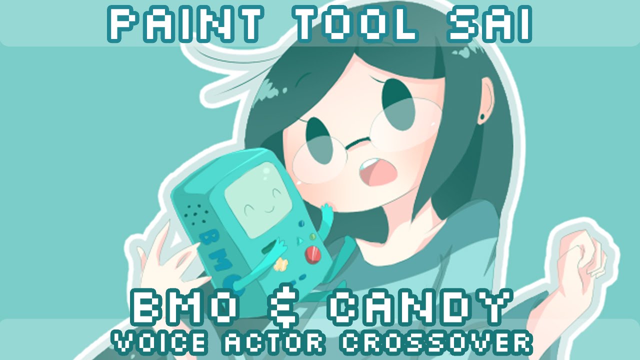 Speedpaint (crossover): BMO and Candy