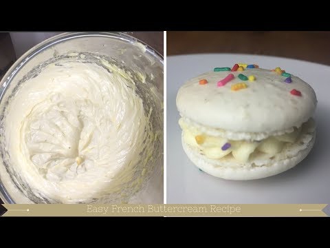 french-buttercream-:-french-buttercream-recipe-:-macaron-filling