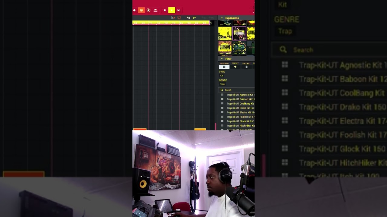 Adding Drums to a fire melody MPC Software 