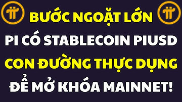 Tin Vui: Pi Có Stablecoin PIUSD! Con Đường Thực Dụng Để Mở Khóa Mainnet! |PI NETWORK MỚI NHẤT