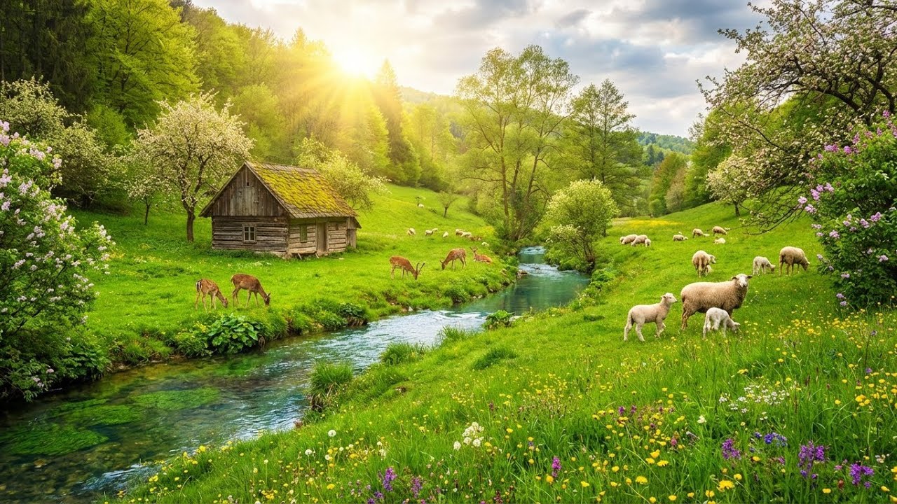 💤 Relaxing Piano & Nature Sounds for Stress Relief and Better Sleep 🎹Peaceful Time