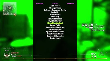 Super Lemon Haze v3 MW2 PS3 Mod Menu