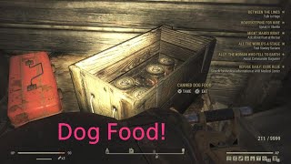 Fallout 76 Dog Food and Lots of it