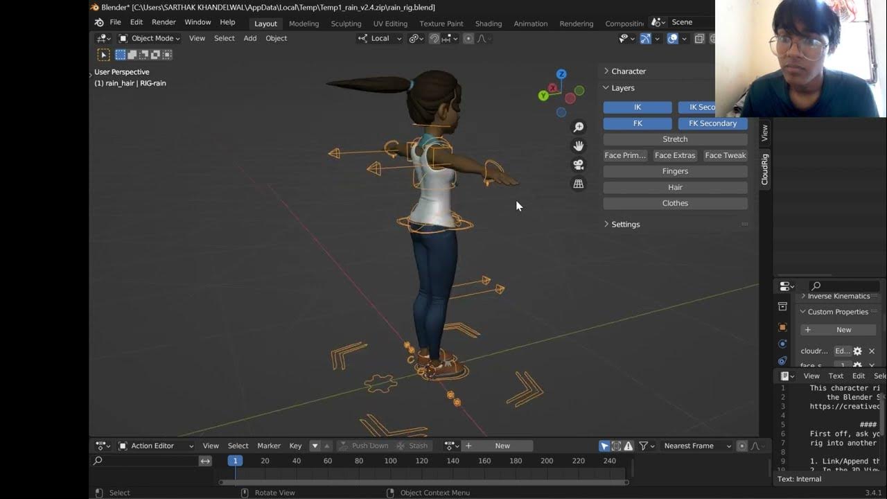 Dance Rig Animation Blender YouTube