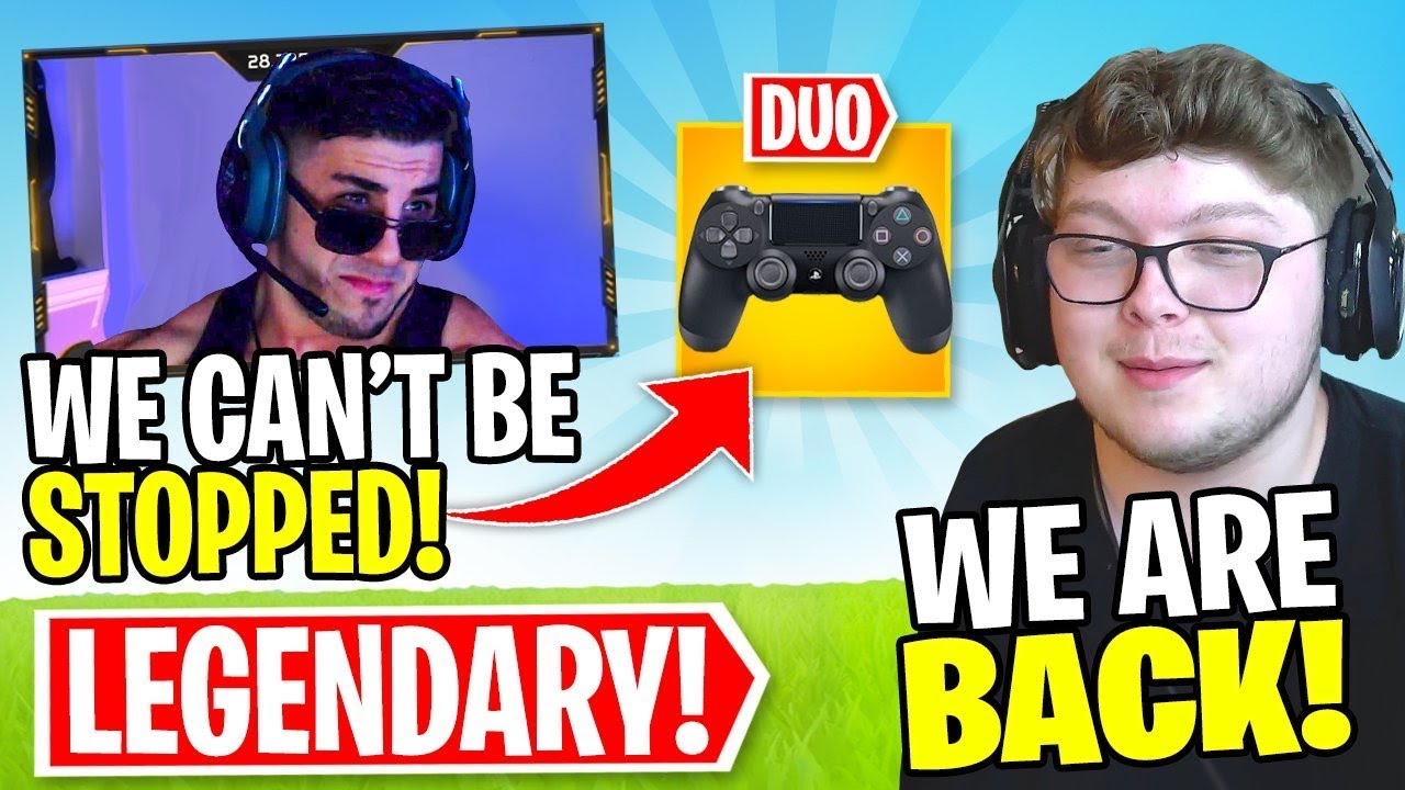 The Legendary Fortnite Controller Duo RETURNS! Ft. Ghost Aydan - YouTube