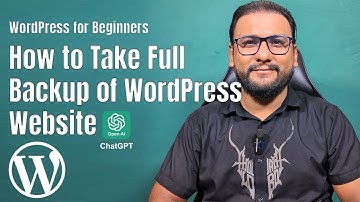 How To Backup & Restore WordPress Website in 5 Minutes (Step by Step Guide Latest)