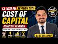 CA Inter FM Revision-Cost of Capital May 2026/September 2026-Financial Management Revision