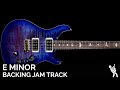 Modern Melodic Hard Rock Guitar Backing Track Jam in E Minor / G Major | 105 BPM