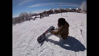 X GAMES COMMENTED ON MY VIDEO: GoPro: Santa's Beard Terrain Park: Seven Springs, PA (Zach Cam)