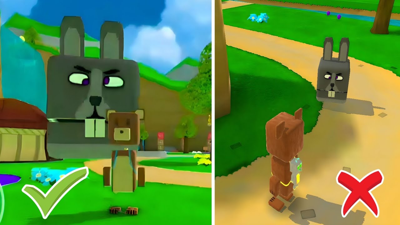 Super Bear Adventure gameplay walkthrough Big Evil Rabbit - YouTube