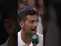There’s only one Novak 🫶 #tennis #wimbledon #novakdjokovic