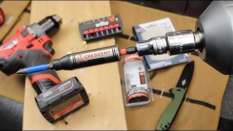 A 1000 Year Bit Life!?  Wiha & Crescent team up to give you 60,000X the average service life! YMMV.