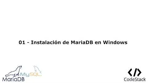 Como instalar e configurar o MariaDB no Windows?