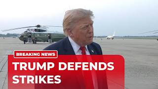 Breaking: Trump says US strikes will stop Iran from getting nuclear weapons