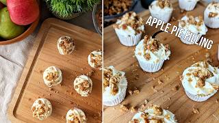 Mini Apple Pie Crumble Cupcakes Recipe