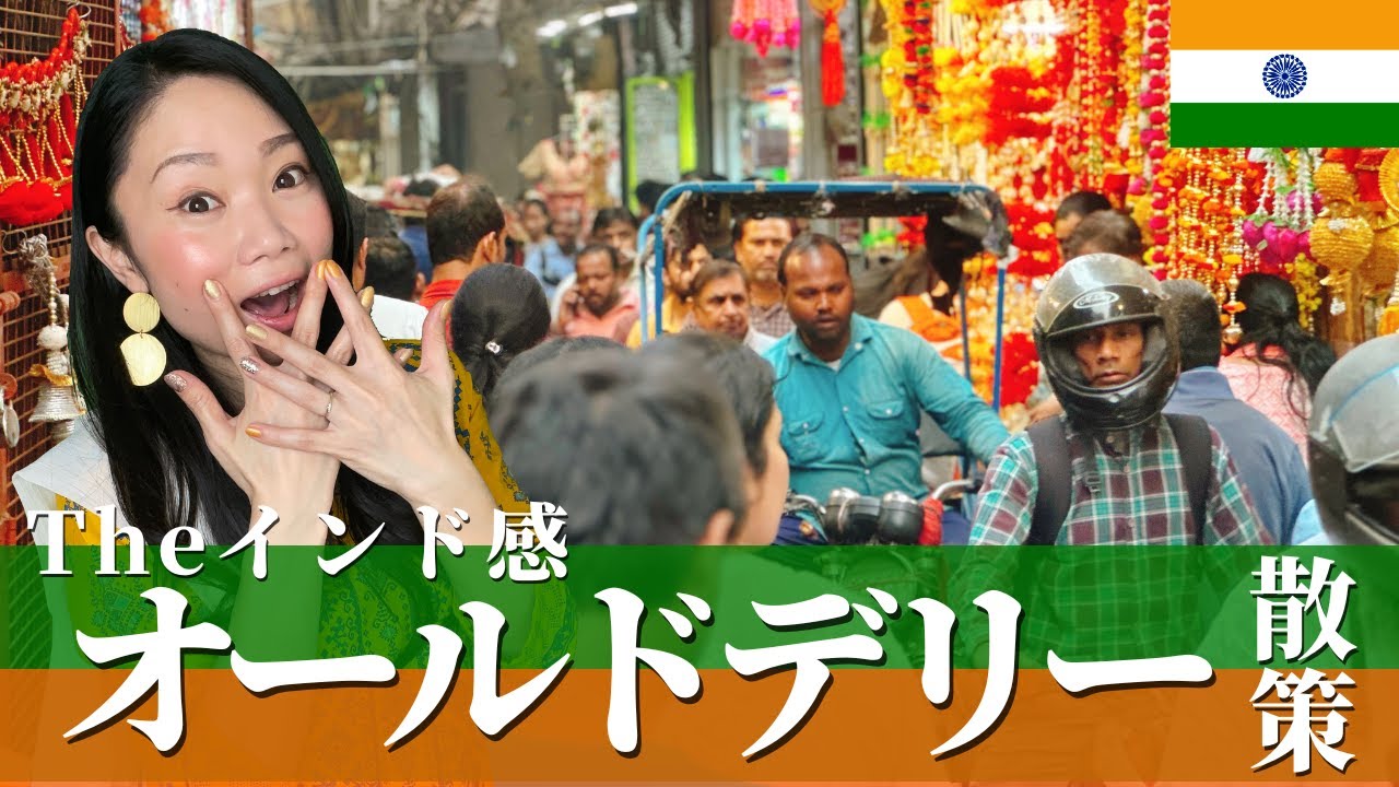 【インド旅行】これぞインド！オールドデリーを気ままに街散策！〜最大級モスクから老舗カレーまで女ひとり旅〜