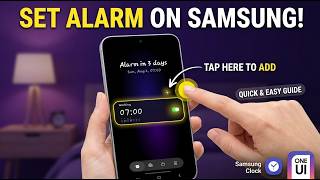 How To Set Alarm On Samsung Phone (2026 Easy Guide)
