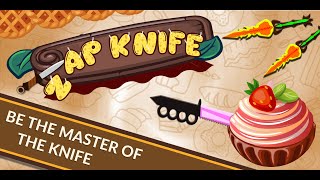 Zap knife: Knife Hit to target Hitting all the yummy food can be a serious challenge.9x16 | 60 sec screenshot 5